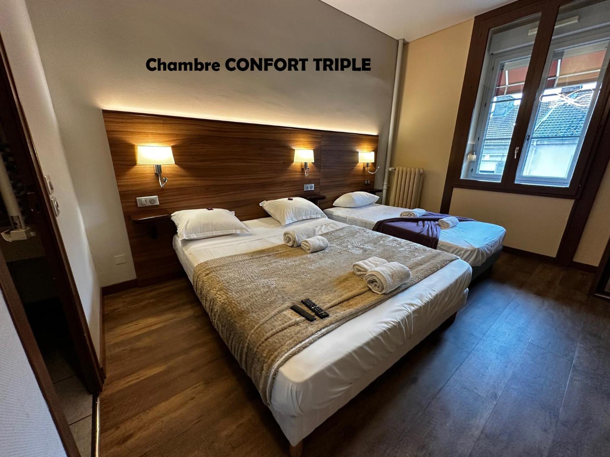 Hotel Terminus - Pizzeria Pizz'A Gogo - Salle De Sport - Face A La Gare 롱르소니에 외부 사진